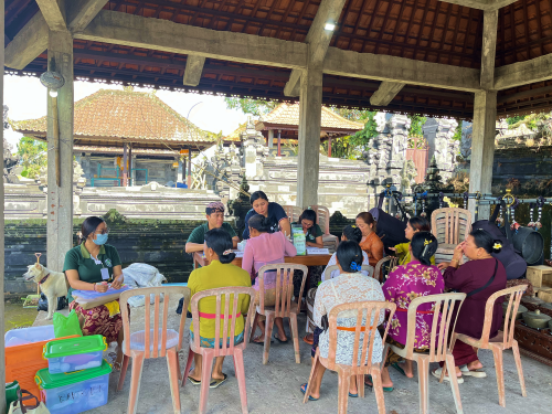 Kegiatan P3K di Desa Sarin Buana