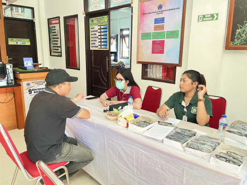 Kegiatan Baksos dan Skrining Kesehatan Mata di Desa Gubug, Tabanan
